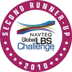 NAVTEQ Global LBS Challenge Second Runner-Up 2010