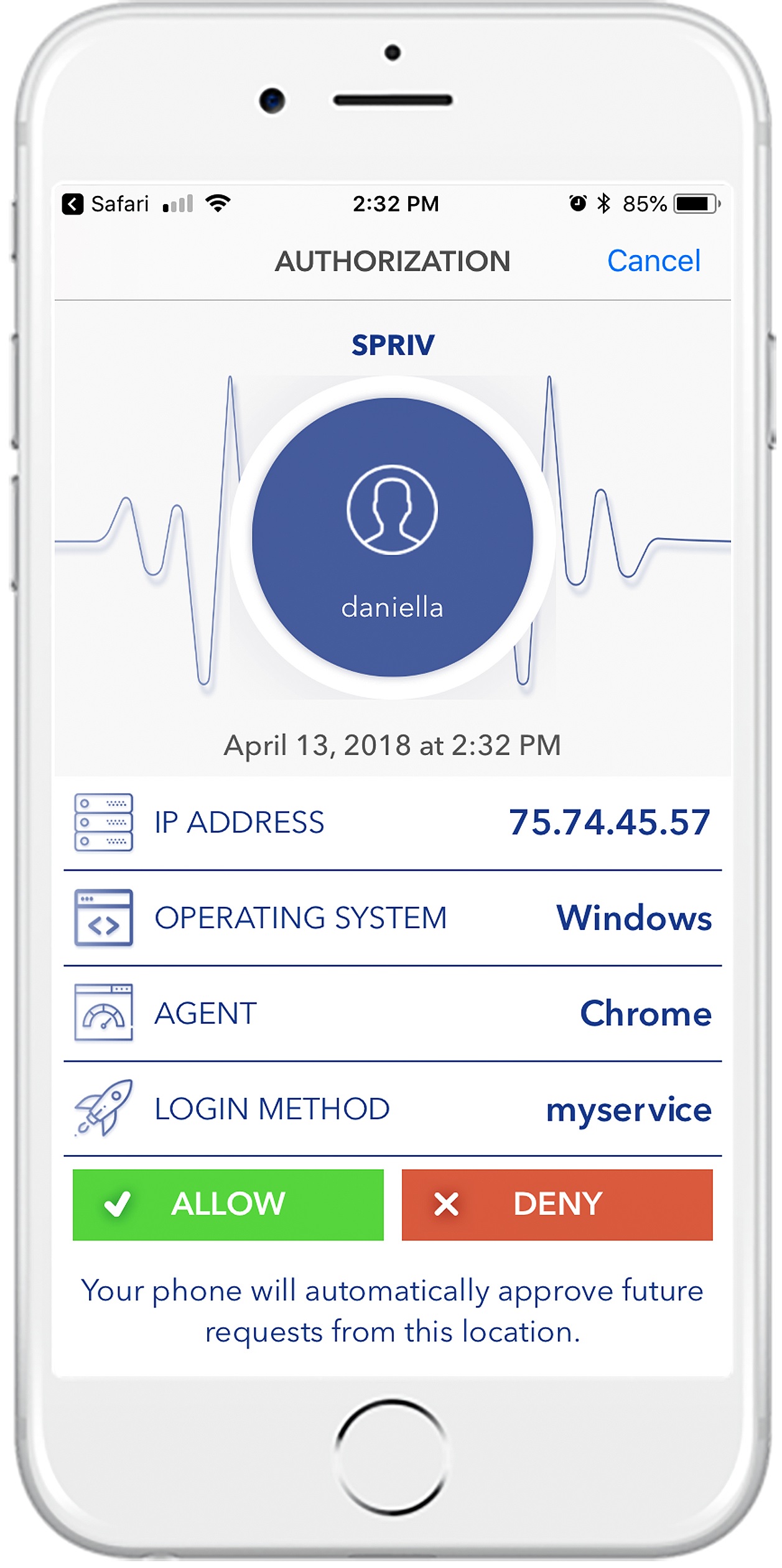 Windows fastest adaptive two factor authentication second channel